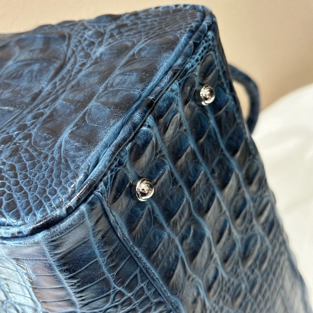 Brahmin Marissa in Navy Tidewater - Picture 10 of 13